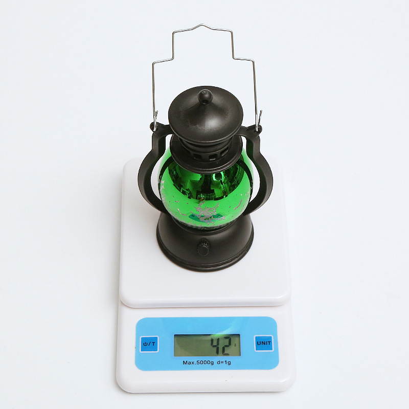 New Halloween pumpkin lantern decorations, small oil lamps, retro laser small horse lanterns, creative bar Ghost Festival atmosphere decoration pic 1