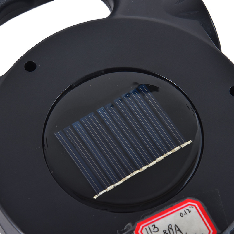Solar-powered COB camping light, USB charging searchlight, patrol light, camping light, night fishing, hiking and hunting light pic 11