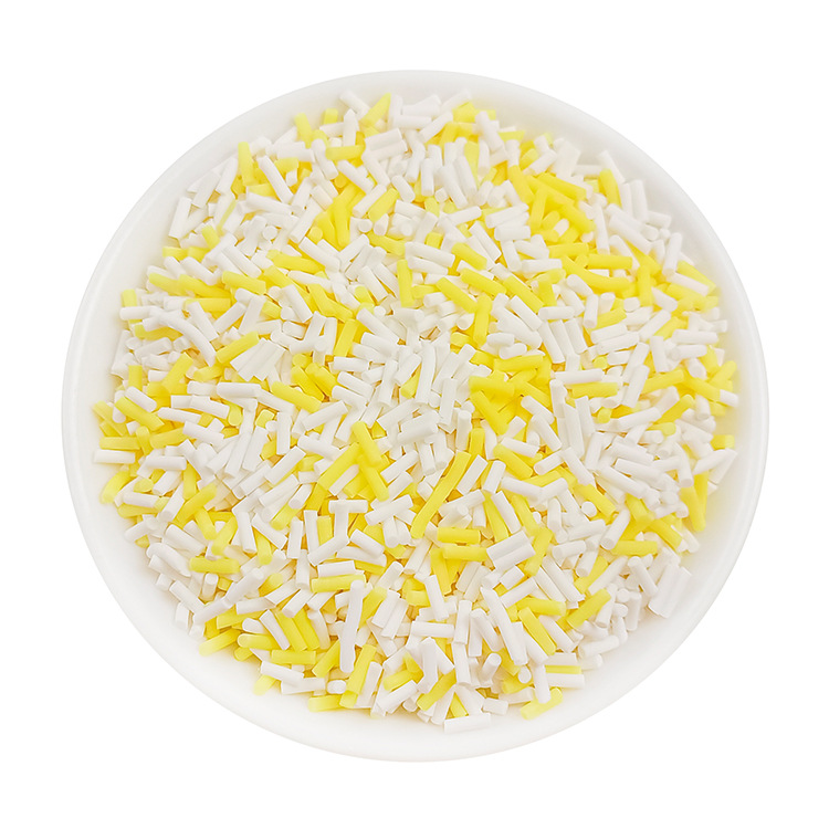 50g artificial soft clay long strip sugar granules packaging, food and play chocolate, handcrafted material, cream glue decorated soft clay granules pic 32