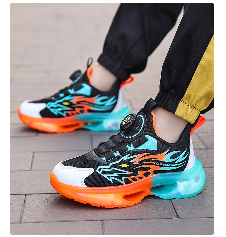 国潮中国风布鞋男童篮球鞋2024夏季新款网面儿童鞋子男孩跑步运动鞋大童透气网鞋详情20