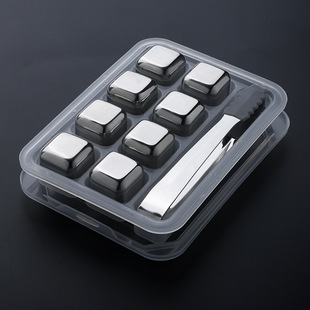 304 stainless steel ice cubes, ice bucket clips, silicone sugar cube clips, mini clips, silicone food clips, stainless steel ice clips pic 6