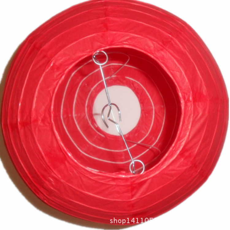 Wholesale white paper lanterns for the Mid-Autumn and Spring Festival, folding, handcrafted round paper lanterns, wedding and festive decorations pic 55