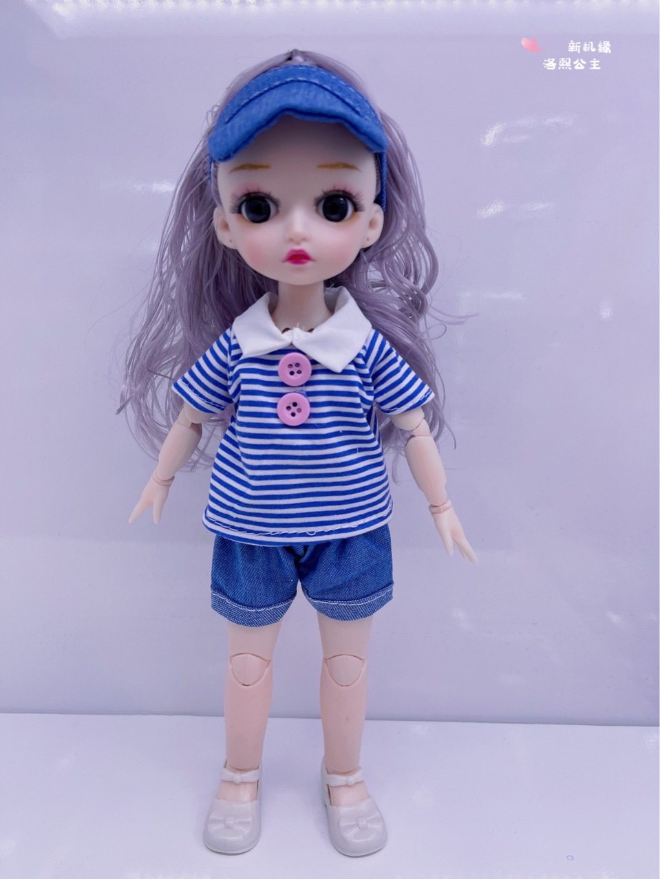 2022新12寸30cm时尚换装芭b比洋娃娃音乐智能唱歌闪灯钥匙扣娃娃详情5