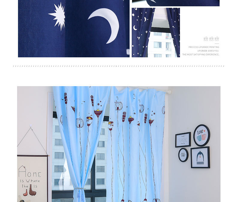 Curtains for shading, bedroom shading, privacy protection, dormitory shading, inss wind new style, heat insulation, rental room shading pic 14