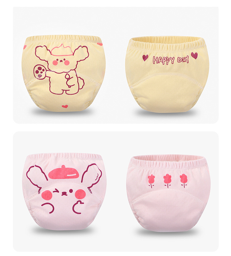如厕训练裤婴幼儿夏季a类纯棉防侧漏隔尿裤可水洗尿不湿尿布裤详情22