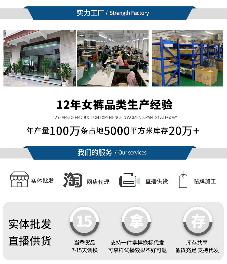 新款高腰复古小个子加绒九分直筒裤深蓝色牛仔裤阔腿裤女秋冬2024详情1