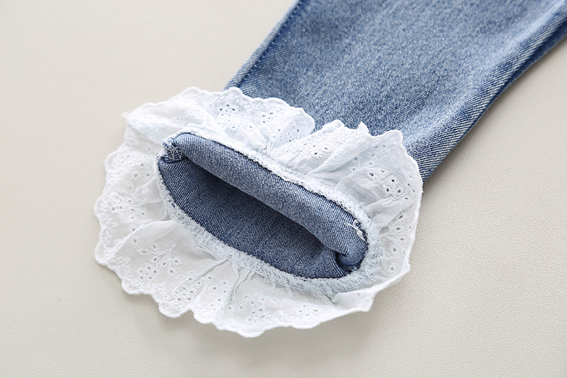 韩版童装新款秋装女童针织马甲三件套秋季泡泡袖儿童长袖套装衣服详情19