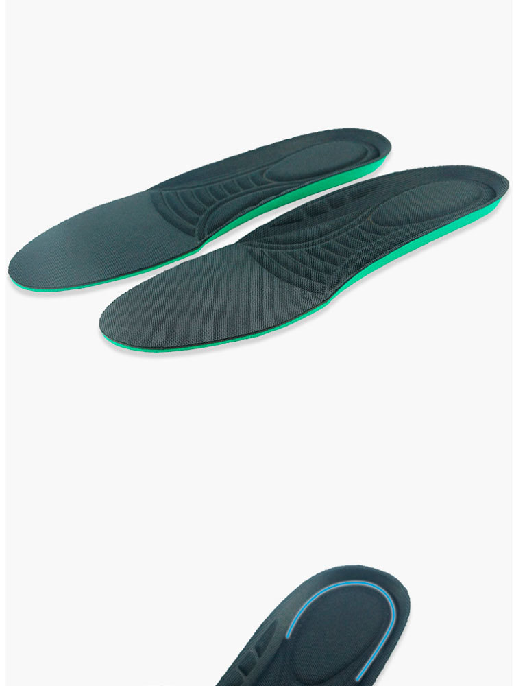Breathable Hipoli sports insoles, shock-absorbing and comfortable massage sports insoles, soft sponge HI-POLY insoles pic 4