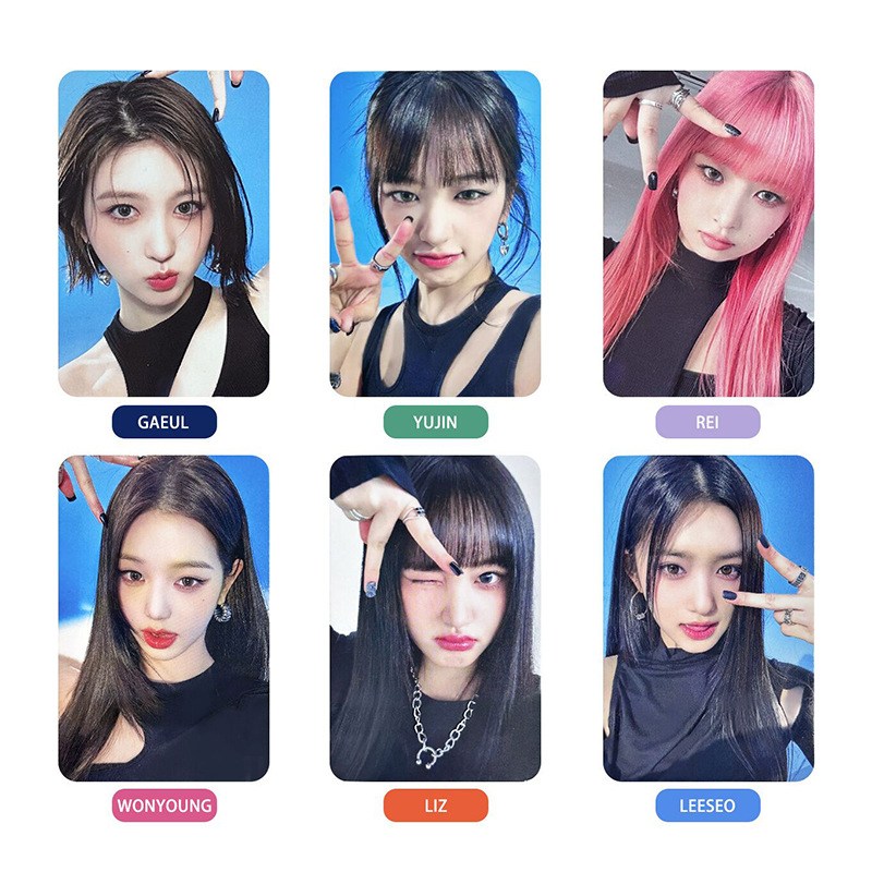 IVE 新专同款小卡 特典卡 签售卡 明信片 张元英 明星周边详情6