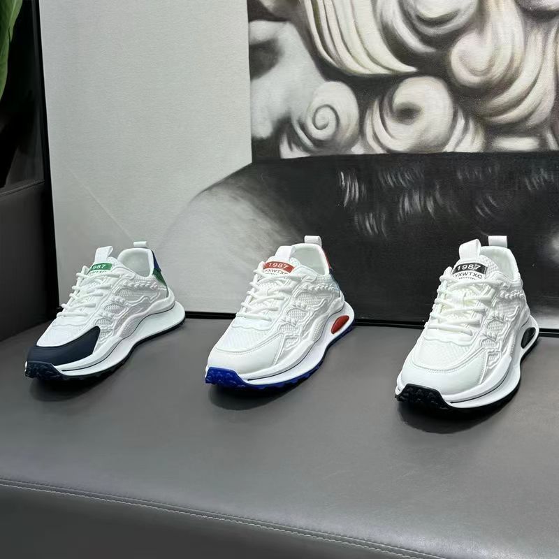 夏季男士镂空网鞋24新款软底透气小白鞋百搭休闲运动鞋潮流老爹鞋详情22