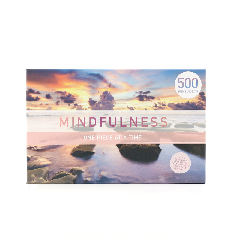 定制 跨境成人拼图500片风景拼版纸质益智玩具创意拼图详情7