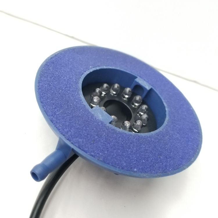 Aquarium LED seven-color gas stone oxygen-increasing light, aquarium gas stone with light, fish tank stone, landscape stone pic 30