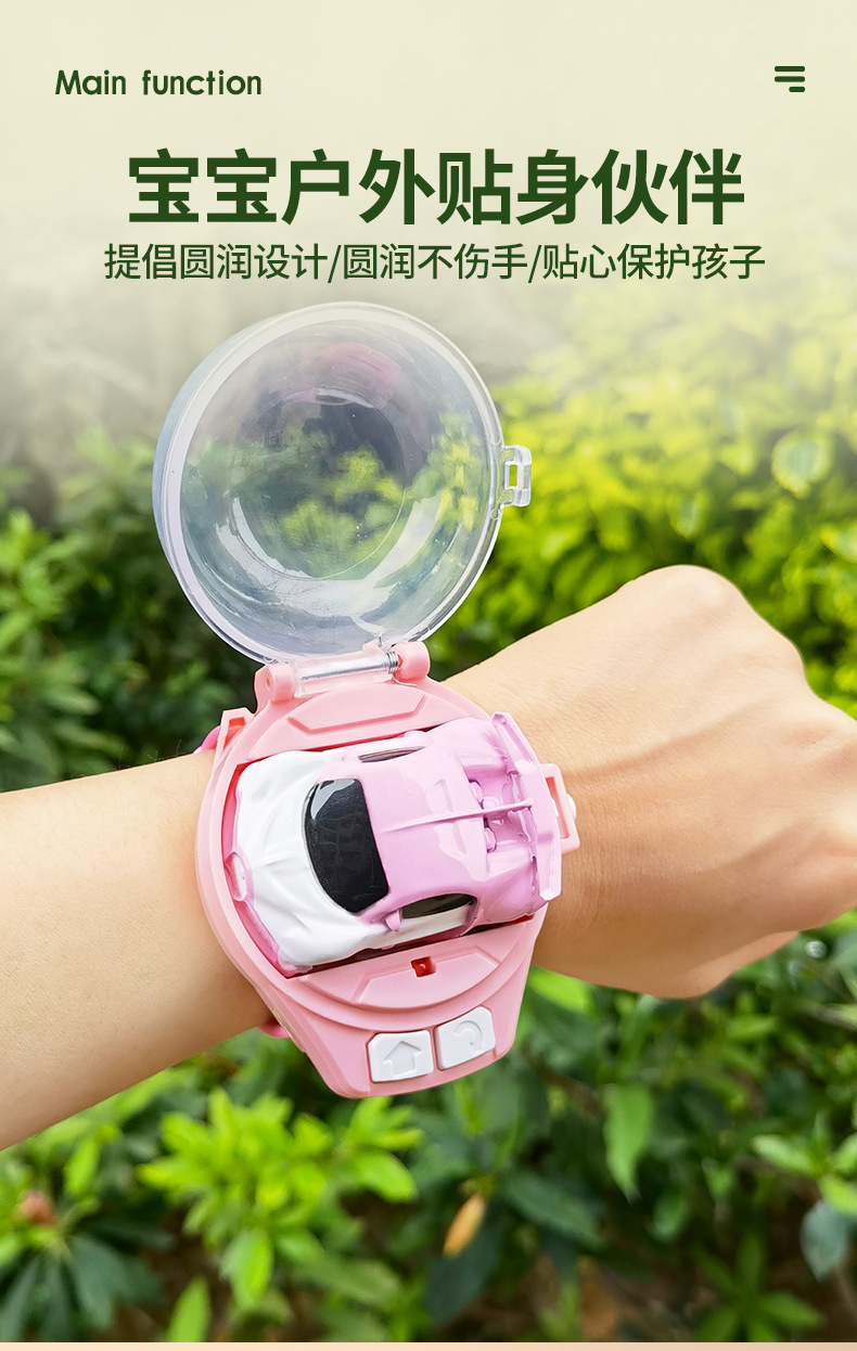 Fuente fábrica 2.4G mini reloj de niños coche de control remoto coche de ingeniería excavadora de control remoto modelo de juguete sustituto pic 11