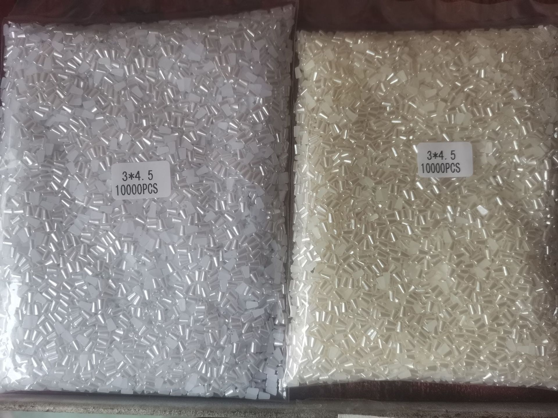 Wholesale of popular nail art accessories: Jelly mini ab color Moon resin flat bottom colorful irregular-shaped diamond nail art diamond pic 11