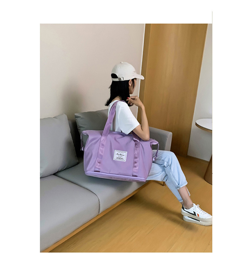 瑜伽健身包大容量户外旅行包可印LOGO干湿分离运动手提单肩包批发详情26