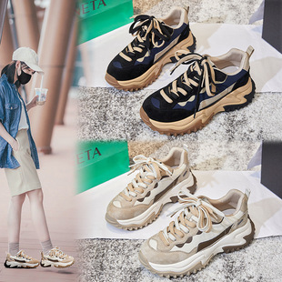 2024夏季新款网面透气渔夫鞋女休闲平底浅口单鞋女百搭厚底女鞋潮详情9