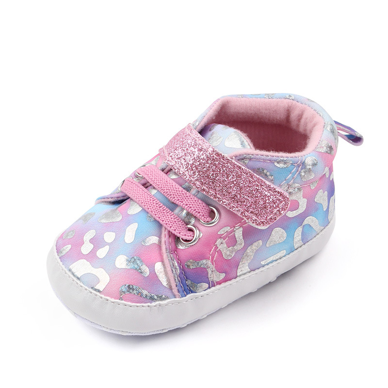 Soft-soled baby shoes for infants aged 0-12 months, indoor walking shoes in color and camouflage, Spring and Autumn 2773 pic 13