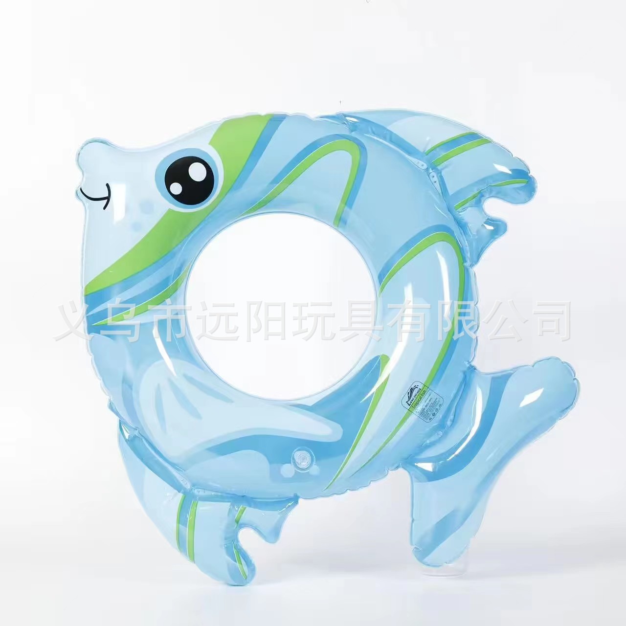 新款充气儿童游泳圈可爱小鱼造型泳圈男女宝宝腋下圈游泳辅助用品详情5