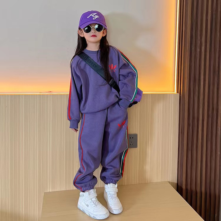 Spring/Autumn 2023 New Children's Korean-style fashionable and casual two-piece set for kids pic 6