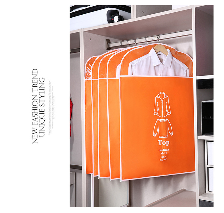 Factory direct sales of clothing dust bags, dust covers, suit covers, transparent coat covers, and clothing storage bags pic 18