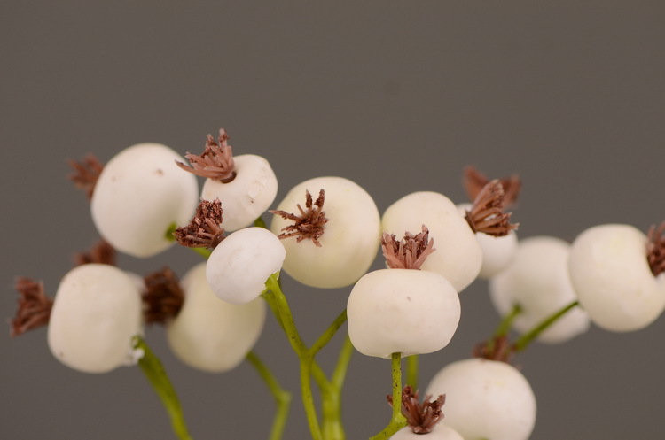 Dongli Flower Industry offers wholesale of artificial flowers for Chinese-style living room, home and dining table decoration. We provide one-piece consignment services for large branches, multi-headed artificial berries, rose fruits, small white fruits and green fruits pic 12