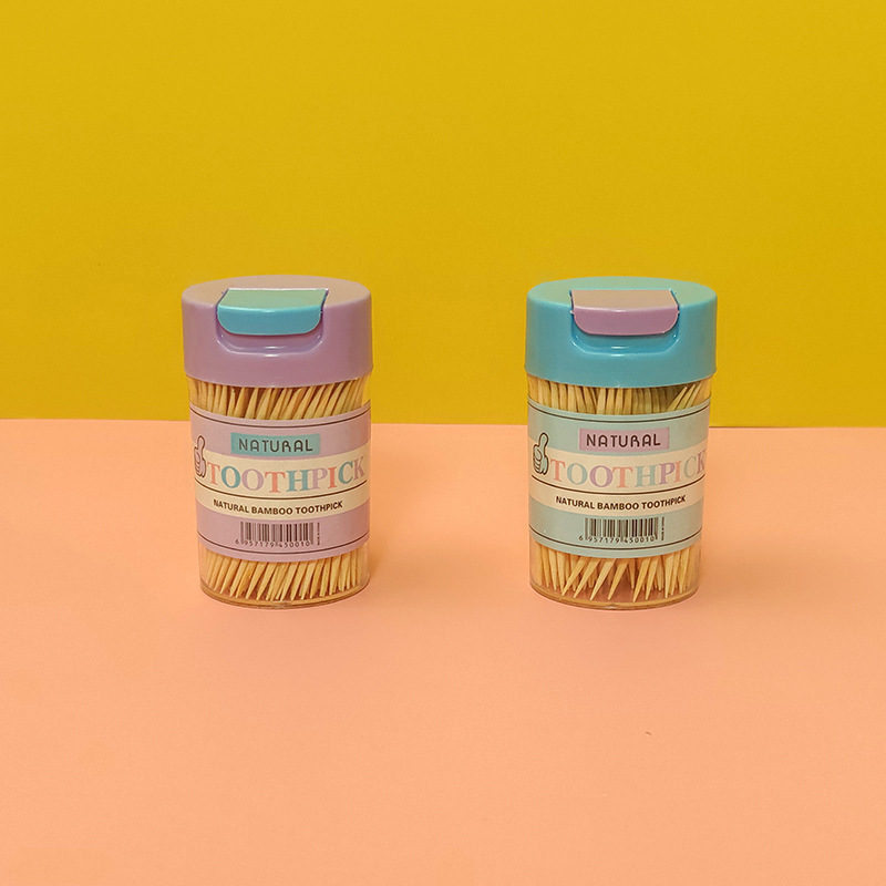 创意牙签筒居家客厅餐桌家用翻盖便携牙签盒牙签罐茶几牙签收纳盒详情25