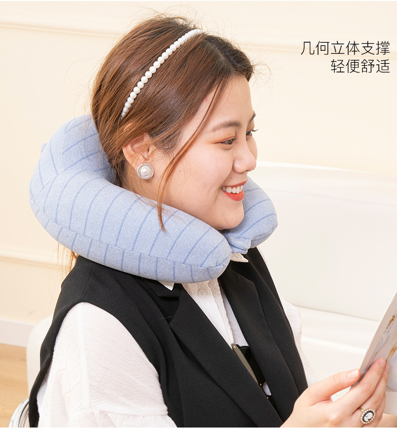 午睡枕 颈枕 u形枕头 旅行三宝