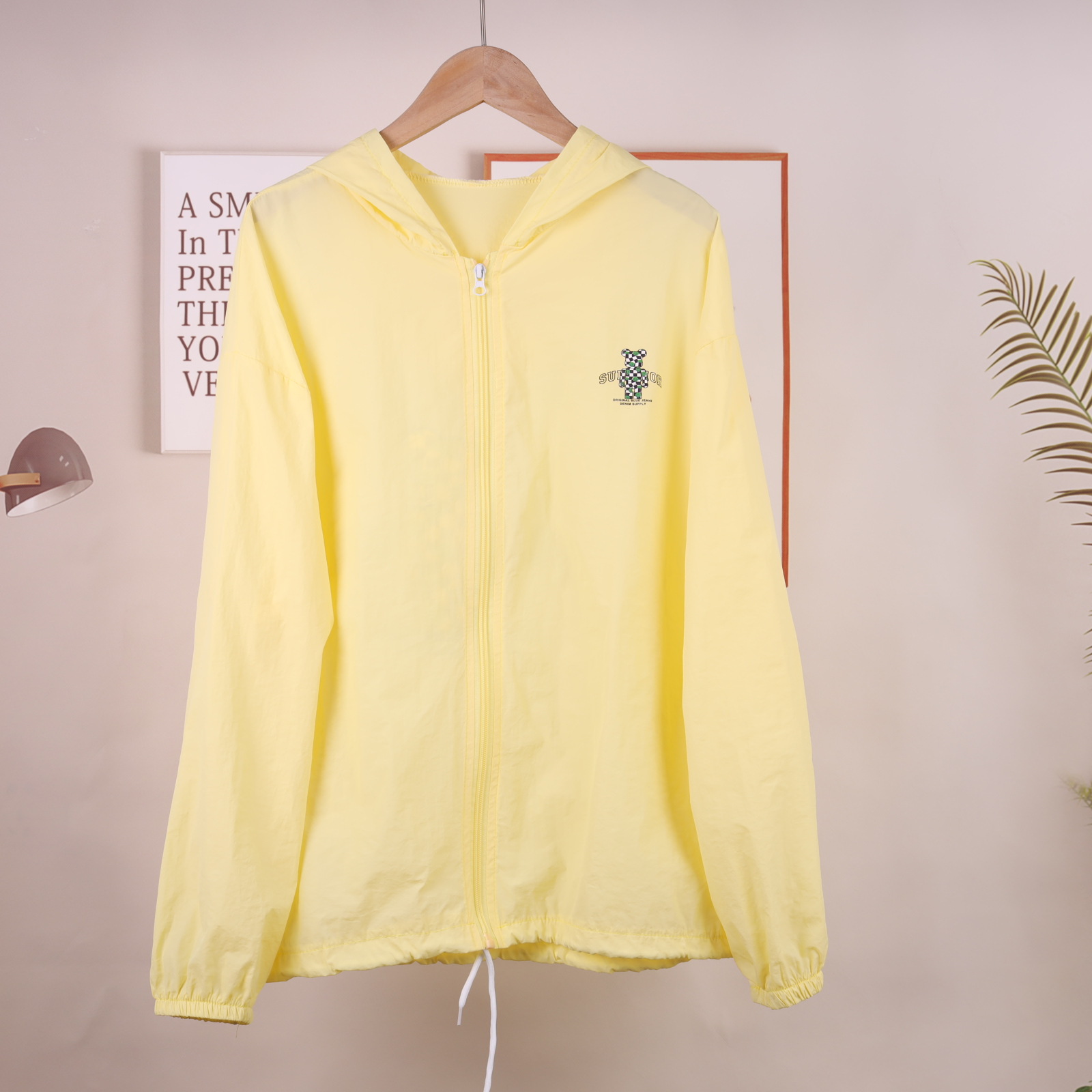 Cartoon bear sun-protective clothing for women, 2022 summer new style cute cat sun-protective clothing, Korean style stylish light jacket pic 15