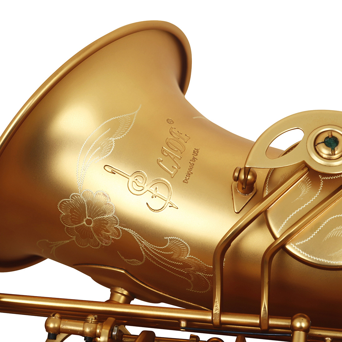 SLADE中音磨砂萨克斯套装黄铜管体初学者成人考级降e调萨克斯管详情33