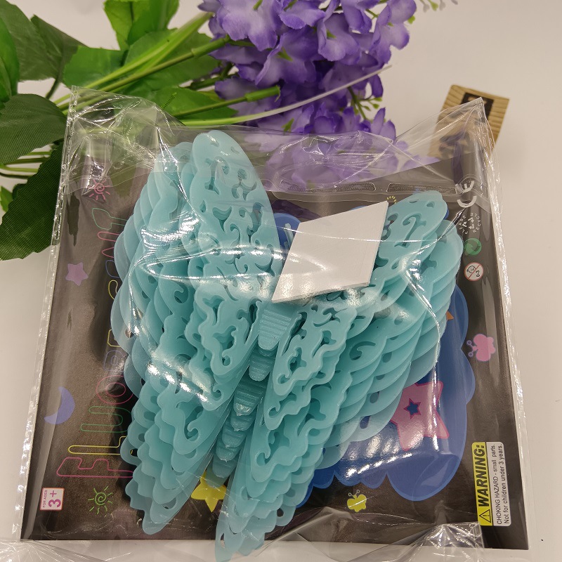 厂家直销3D立体镂空蝴蝶夜光蝴蝶炫彩蝴蝶渐变色蝴蝶详情39