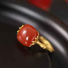 竹节耳环女竹够耳钉小众设计感高级玉石耳坠2022新款纯银耳饰耳圈详情30