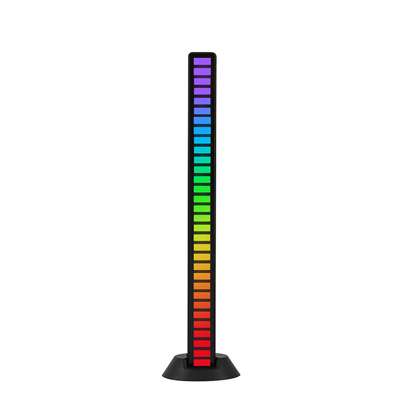 32-light RGB sound pickup light, rhythm light, car ambient light, e-sports music, 32-LED creative sound pickup light pic 5
