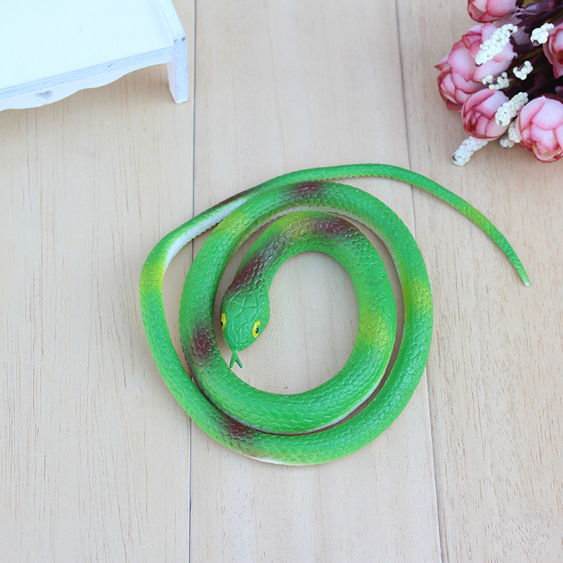 整蛊蛇 稀奇古怪软胶蛇 整人玩具恶搞假蛇 橡胶蛇批发详情9