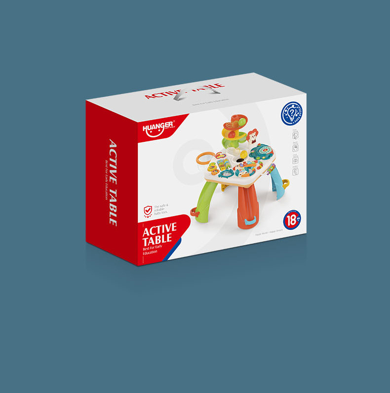 1-2岁宝宝玩具婴儿多功能早教益智儿童游戏桌玩具台男女孩学习桌详情12