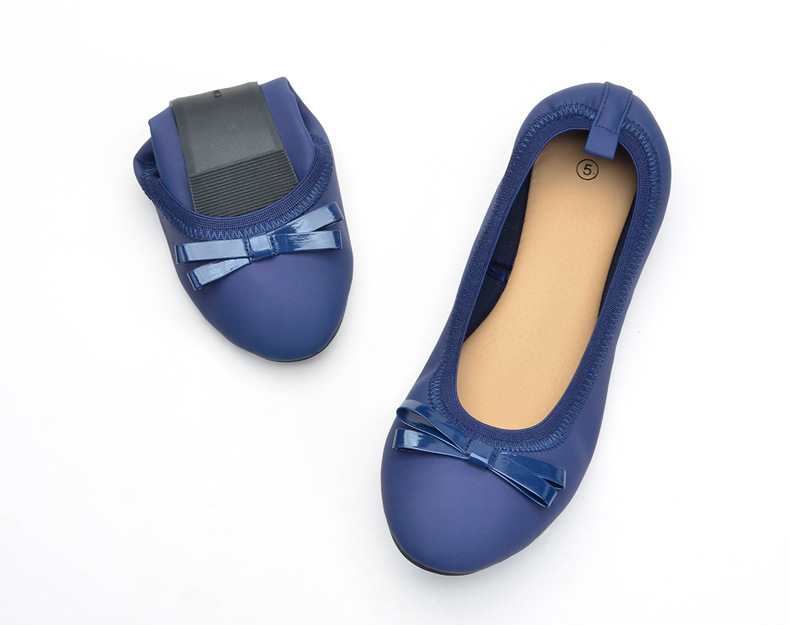 外贸跨境牛巴蛋卷鞋女2023新款圆头软底弯弯鞋women flat shoes详情23