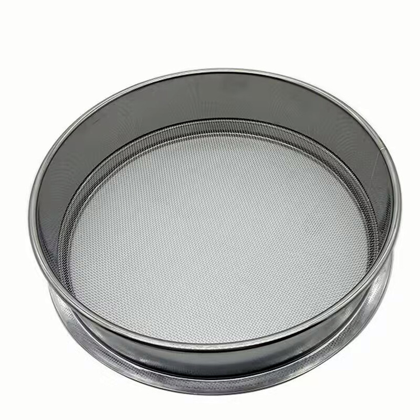 30 fine mesh with base, large flour sieve, stainless steel sieve, filter mesh with bottom support, kitchen baking pic 8