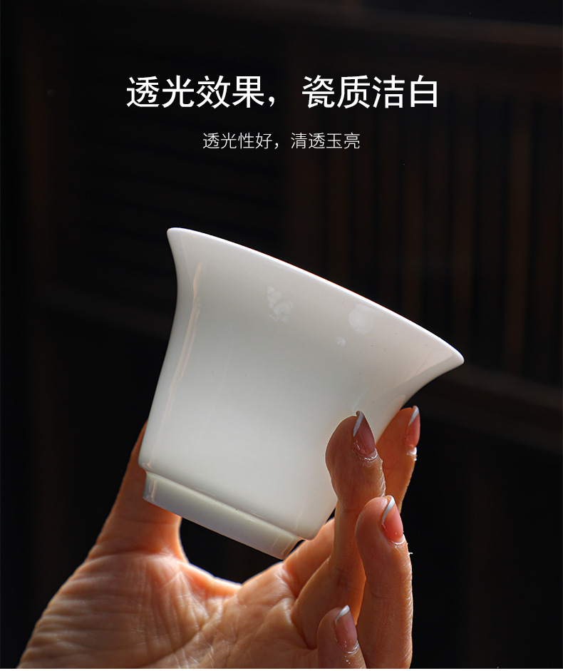 Ceramic travel tea set portable bag, Quick Cup, one pot, three cups, Kung Fu tea set gift set with LOGO printing pic 23