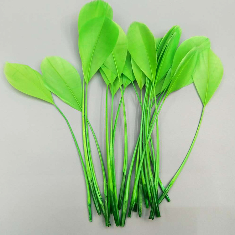 The manufacturer wholesales a large quantity of materials for decorative accessories such as large, colorful feather corsages and head flowers made of goose feathers pic 21