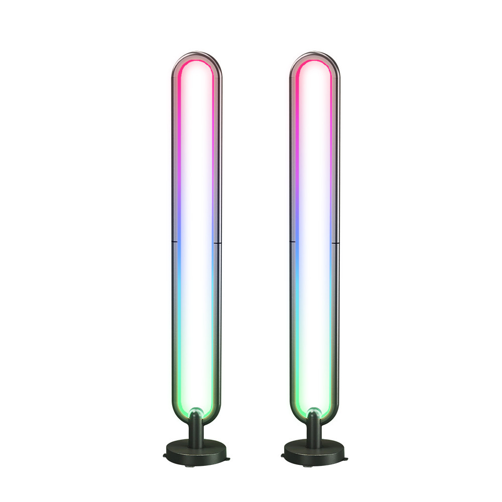 led iridescent floor lamp pic 5