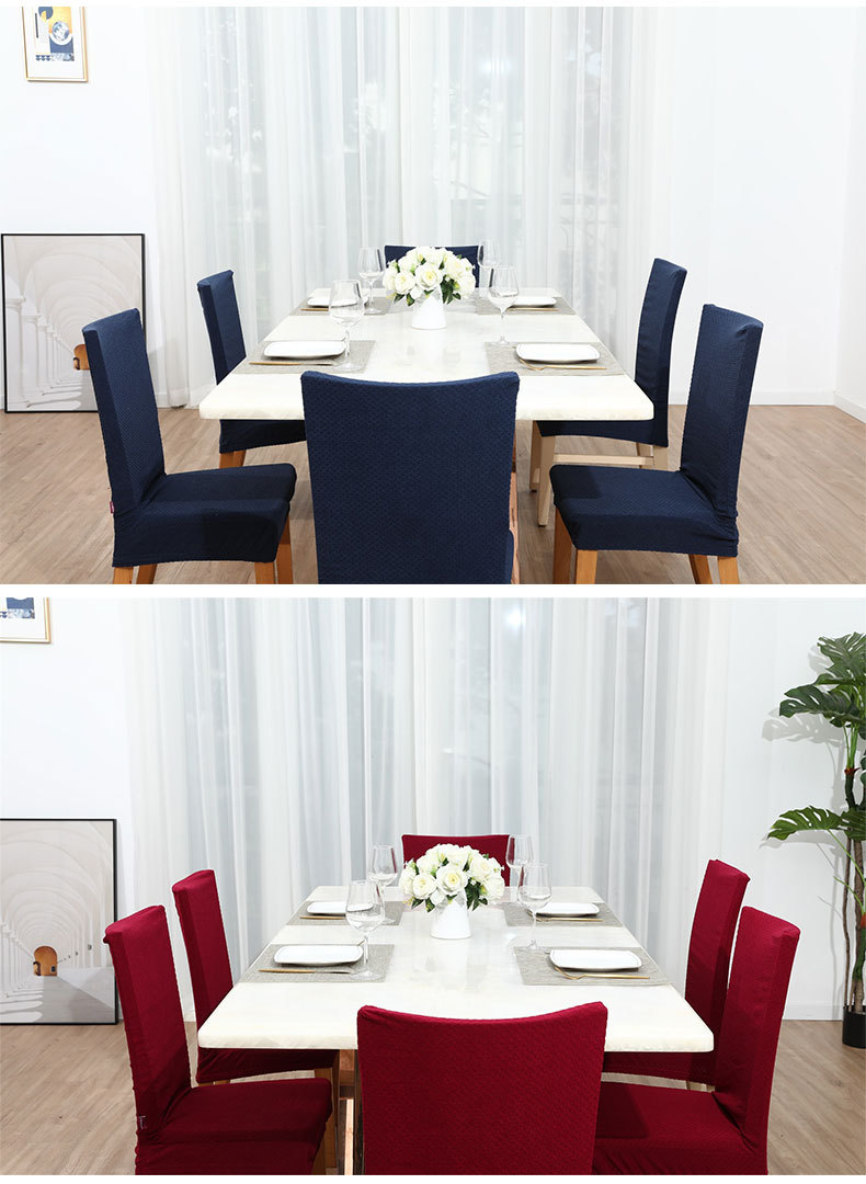 跨境现代简约弹力椅套 康乐屋家用酒店婚宴加厚椅子套亚马逊批发详情11