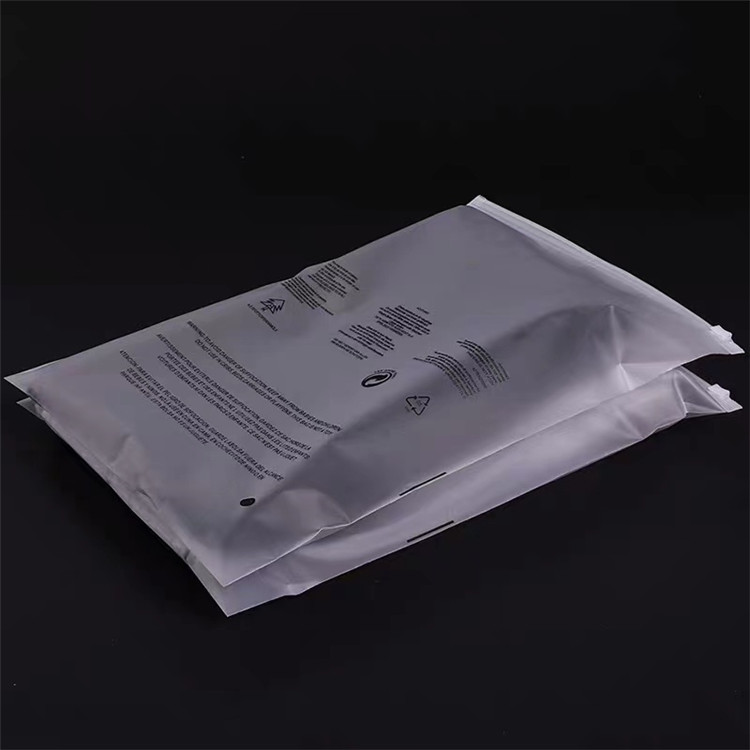 Customized clothing zipper bags, plastic packaging bags, storage bags for clothes, transparent plastic sealed bags, self-sealing bags pic 6