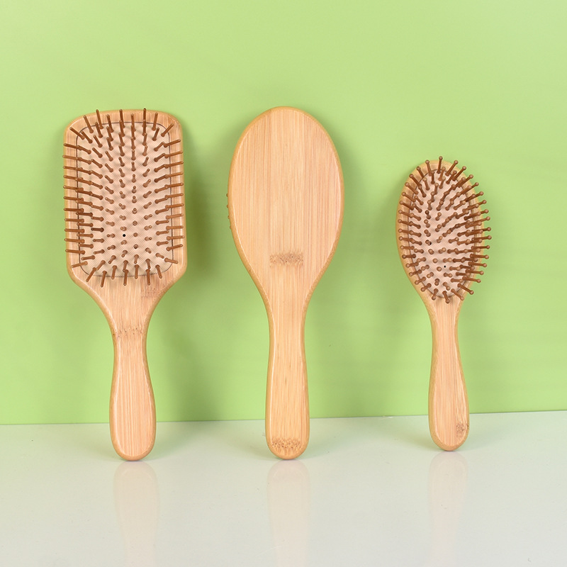 厂家直销木质气囊梳楠竹按摩梳大号梳子按摩头皮经络梳气垫梳现货详情19