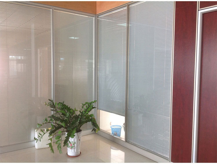 Factory direct sales of hollow partition glass, remote control central control blinds, study and office shading built-in blinds pic 20