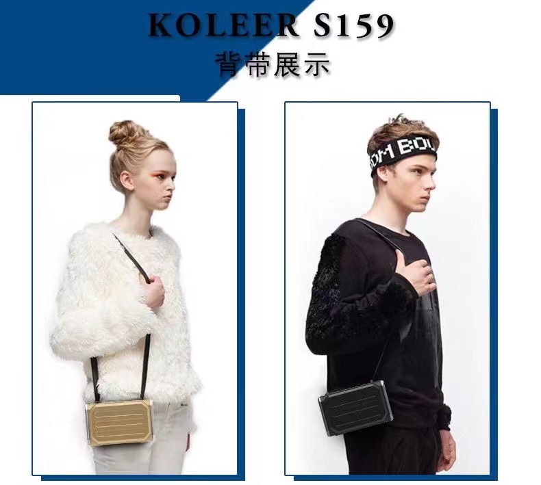 S159 Bluetooth speaker, outdoor wireless card-inserting portable computer, portable outdoor heavy subwoofer, mini speaker pic 3