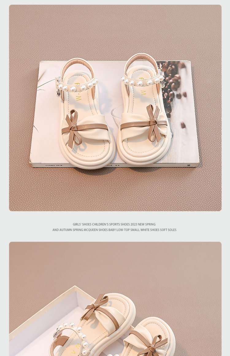女童鞋子儿童公主凉鞋2024新款夏季夏款宝宝软底洋气沙滩大童凉鞋详情7