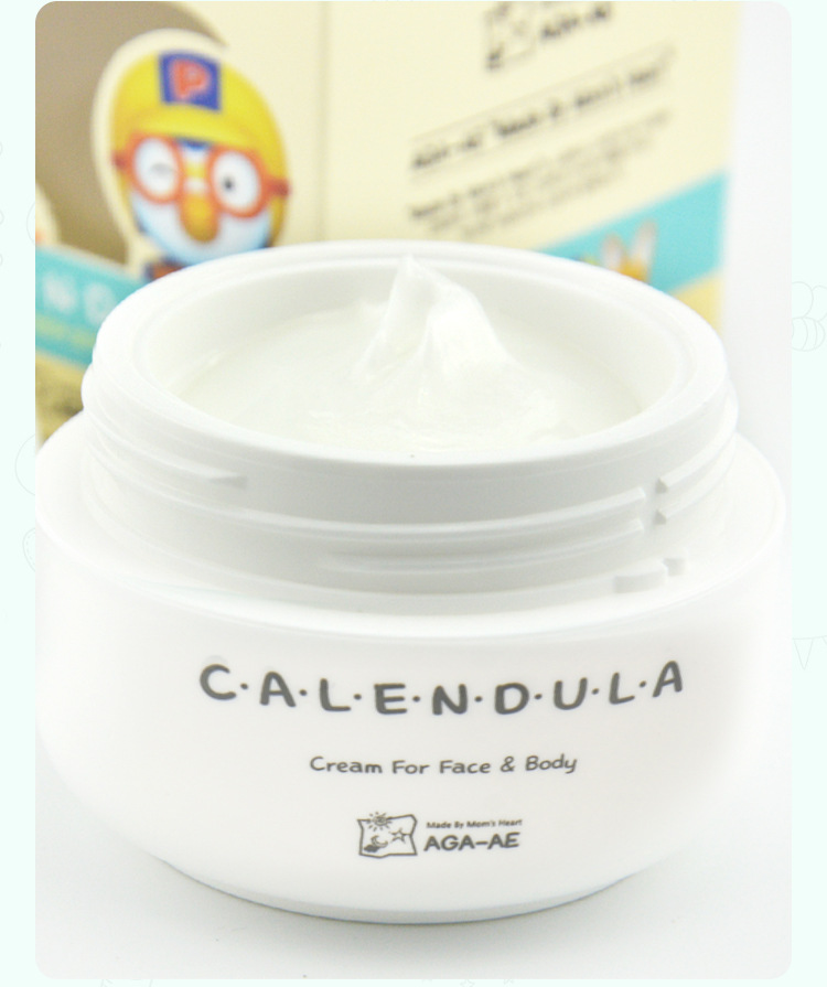 Korean imported Koebo Lele Calendula Cream 50g Moisturizing Skin cream pic 4