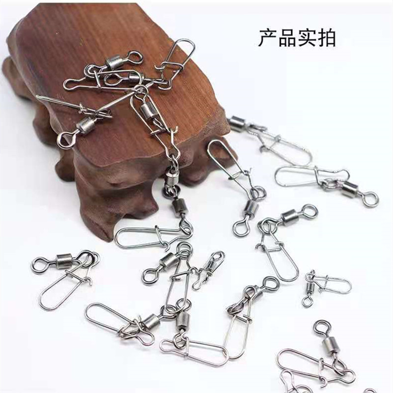 American-style reinforced pins, American-style swivel rings + stainless steel pins, figure-eight ring connectors, fishing gear, small fishing gear pic 5