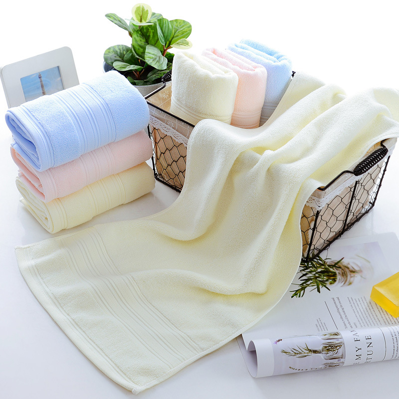 Fabricante al por mayor toalla de lavado de cara lisa suave absorbente liso satin archivo regalo logotipo bordado bordado palabra toalla pic 17