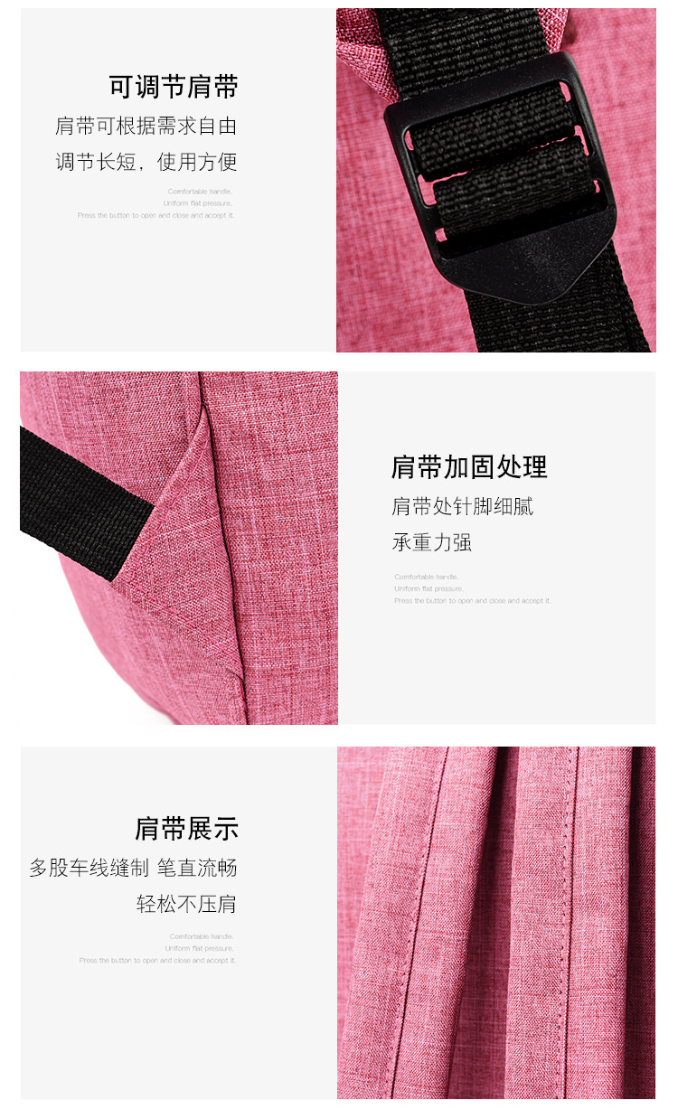 New Korean-style fashionable two-piece set of mother and baby bag, large-capacity multi-functional mother and baby bag, and double-shoulder mommy bag for going out pic 24