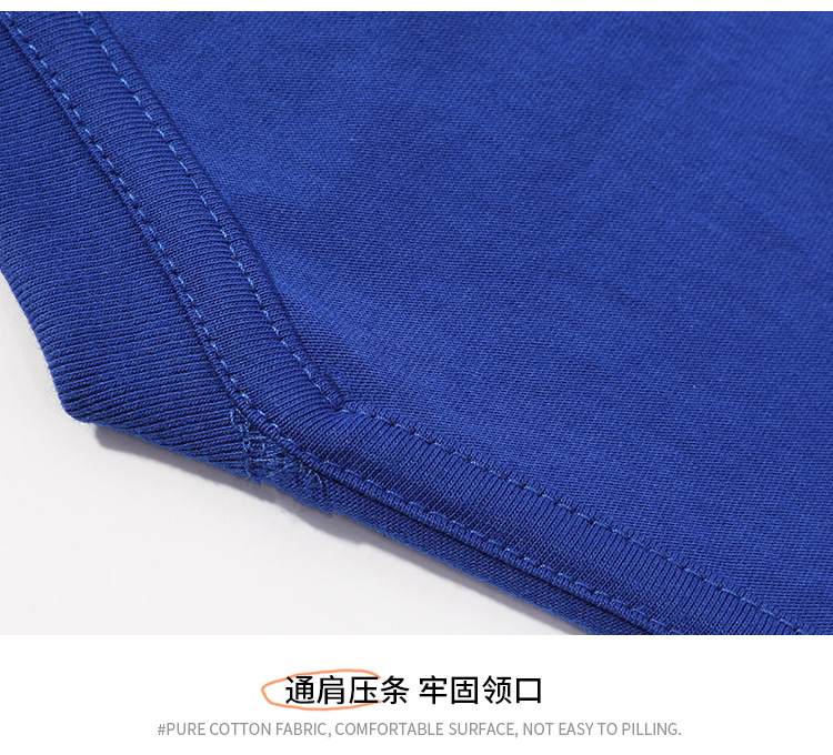 New pure cotton family and children's short-sleeved T-shirts for summer, breathable and fashionable for both boys and girls, available for wholesale pic 30